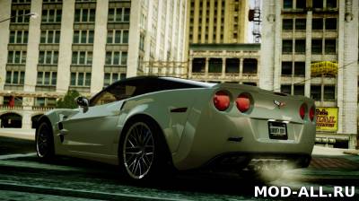 Скачать бесплатно мод Chevrolet Corvette ZR1 2009 для GTA 4