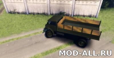 Скачать бесплатно мод Chevrolet CMP 3 Ton 4x4 Cargo 1.0 для Spintires