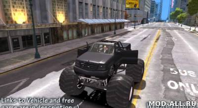 Скачать бесплатно мод FXT Monster Truck для GTA 4