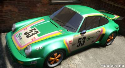 Скачать бесплатно мод Porsche 911 RSR 1974 для GTA 4