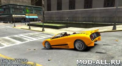 Скачать бесплатно мод GTA V Infernus Cabrio для GTA 4