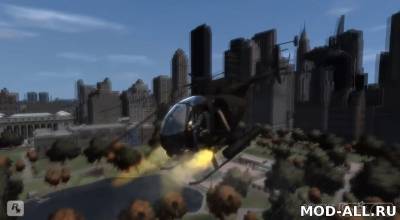 Скачать бесплатно мод AH-6 Little Bird для GTA 4