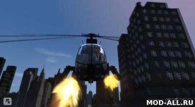 Скачать бесплатно мод AH-6 Little Bird для GTA 4