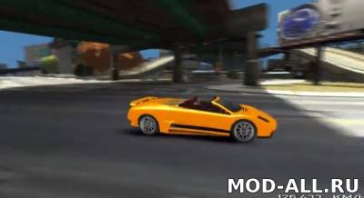 Скачать бесплатно мод GTA V Infernus Cabrio для GTA 4