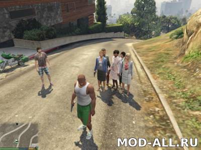 Скачать бесплатно мод Спаун случайного телохранителя для GTA 5