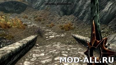 Скачать бесплатно мод Кристальный меч солнца для Skyrim