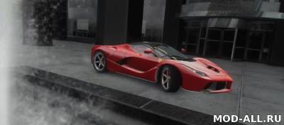 Скачать бесплатно мод Ferrari Laferrari для GTA 4