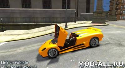 Скачать бесплатно мод GTA V Infernus Cabrio для GTA 4