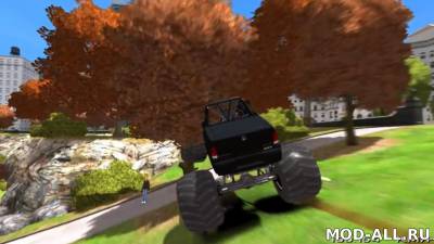 Скачать бесплатно мод FXT Monster Truck для GTA 4