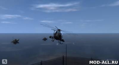 Скачать бесплатно мод AH-6 Little Bird для GTA 4