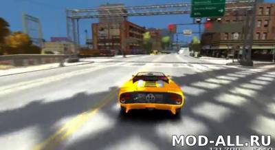 Скачать бесплатно мод GTA V Infernus Cabrio для GTA 4