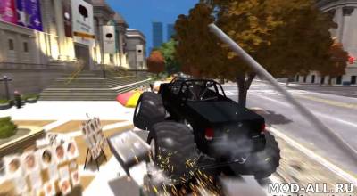 Скачать бесплатно мод FXT Monster Truck для GTA 4