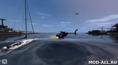 Скачать бесплатно мод AH-6 Little Bird для GTA 4