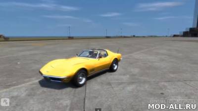 Скачать бесплатно мод Corvette Sting Ray 1968 для GTA 4