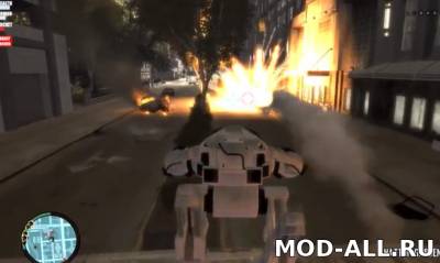 Скачать бесплатно мод ED-209 для GTA 4