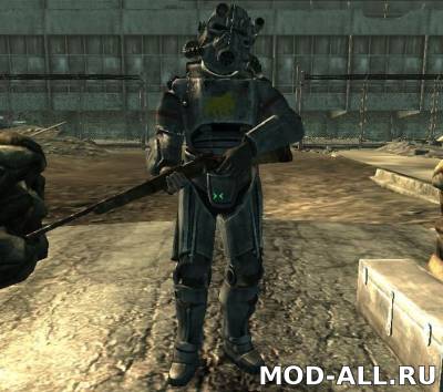 Скачать бесплатно мод Восстановленная Силовая броня НКР для Fallout 3
