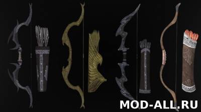 Скачать бесплатно мод Подборка луков из игры Skyrim для Oblivion